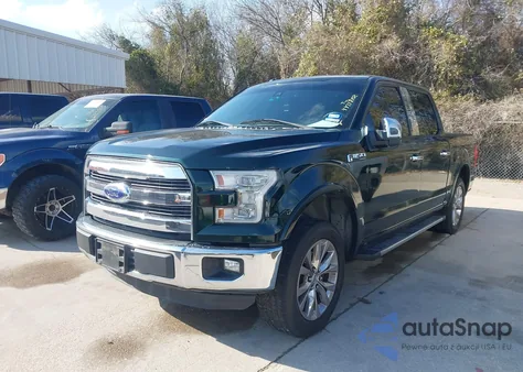 2015 Ford F-150 Lariat from USA, damaged, VIN 1FTEW1CF5FKE14477